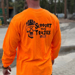 High Viz Support the Trades - Safety Orange