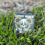 Sunflower Support Women in the Trades Sticker